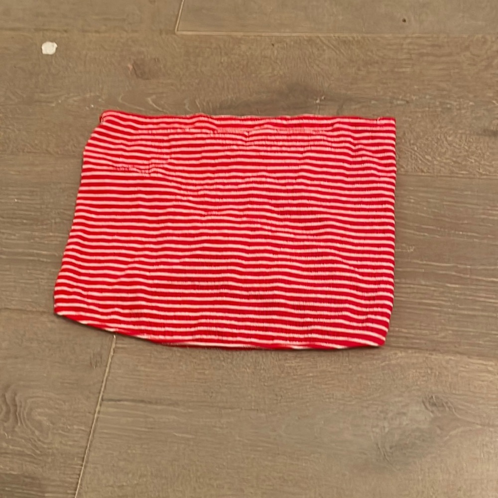 american eagle striped tube top